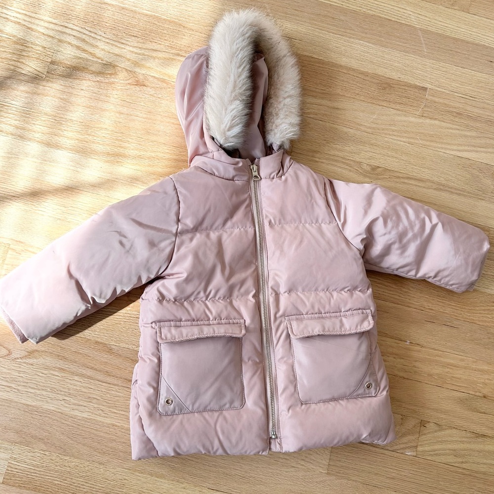 Zara puffer coat